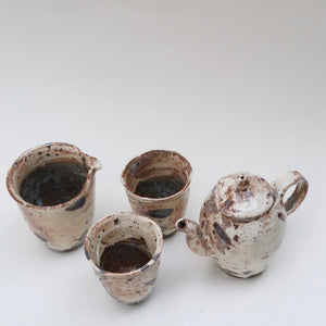 Buncheong Tea Set