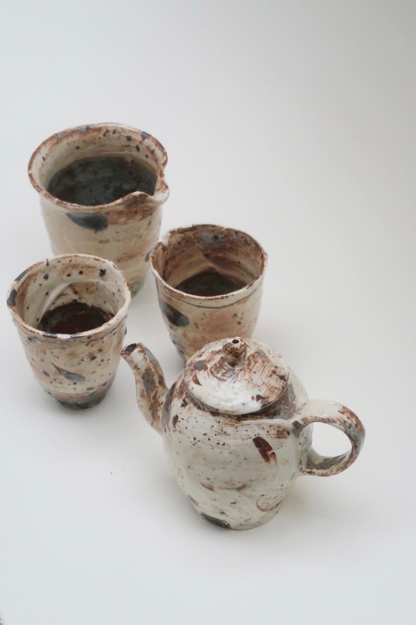 Buncheong Tea Set