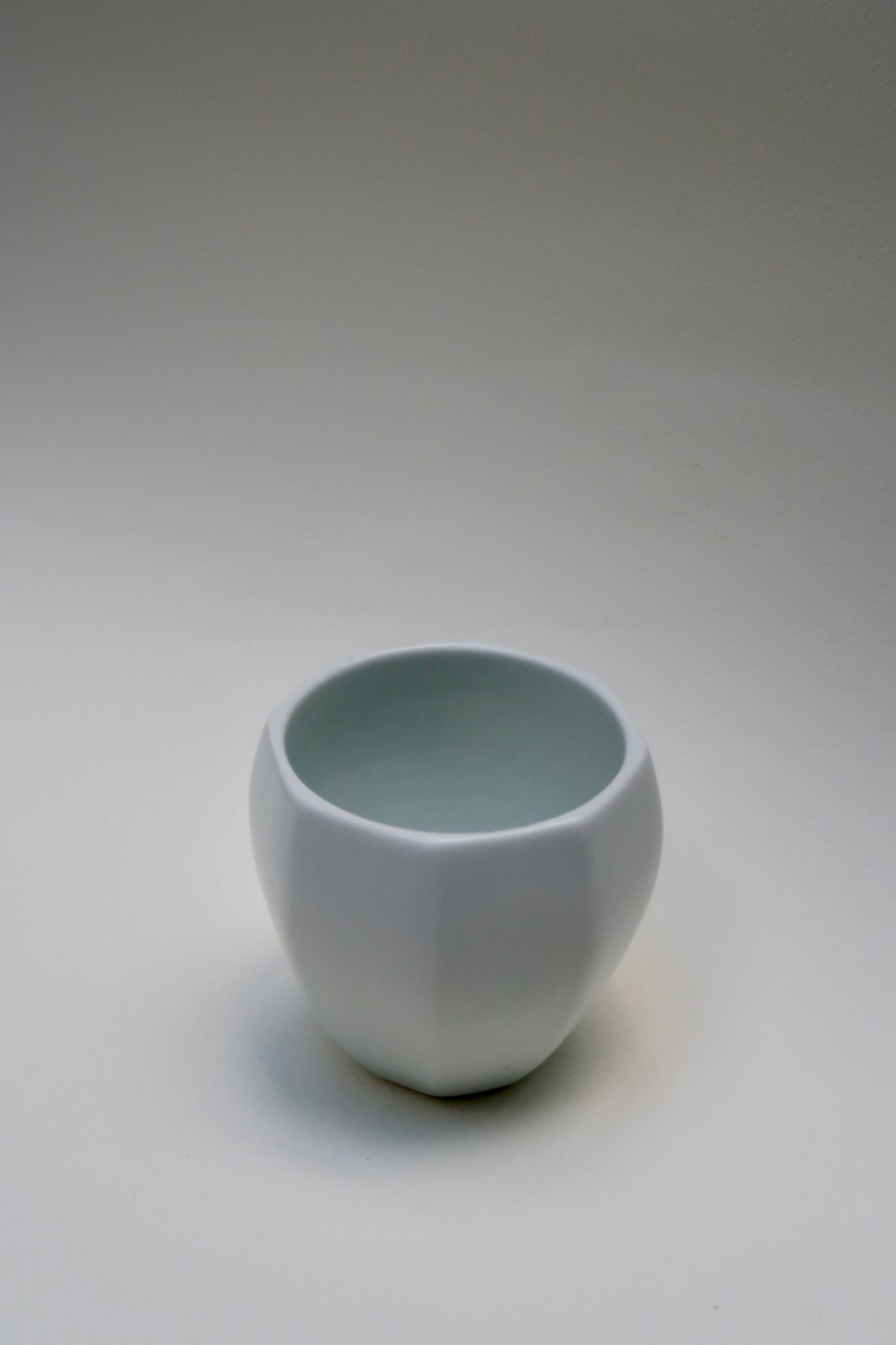Octagonal Porcelain Mug
