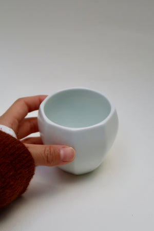 Octagonal Porcelain Mug