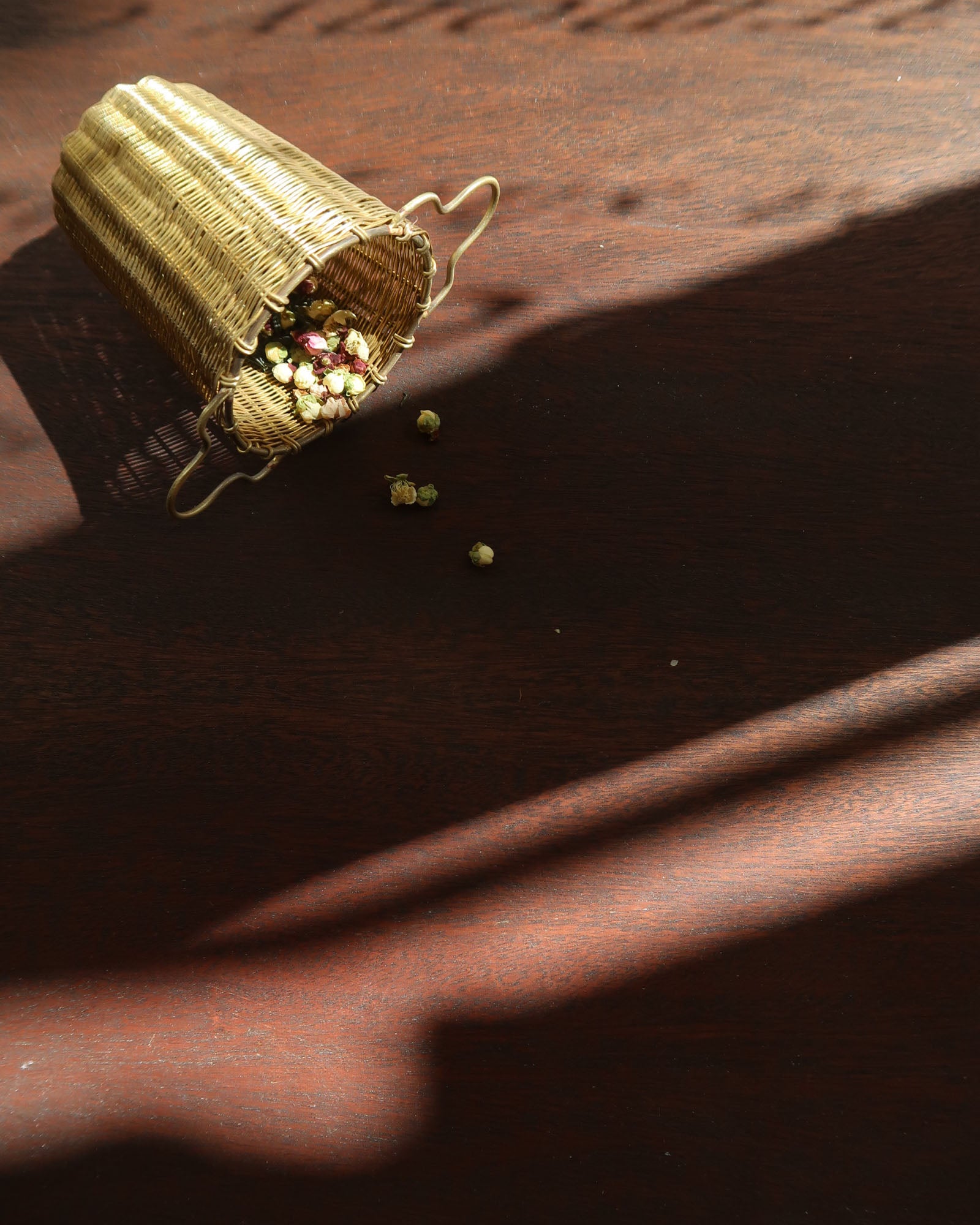 Brass Tea Basket