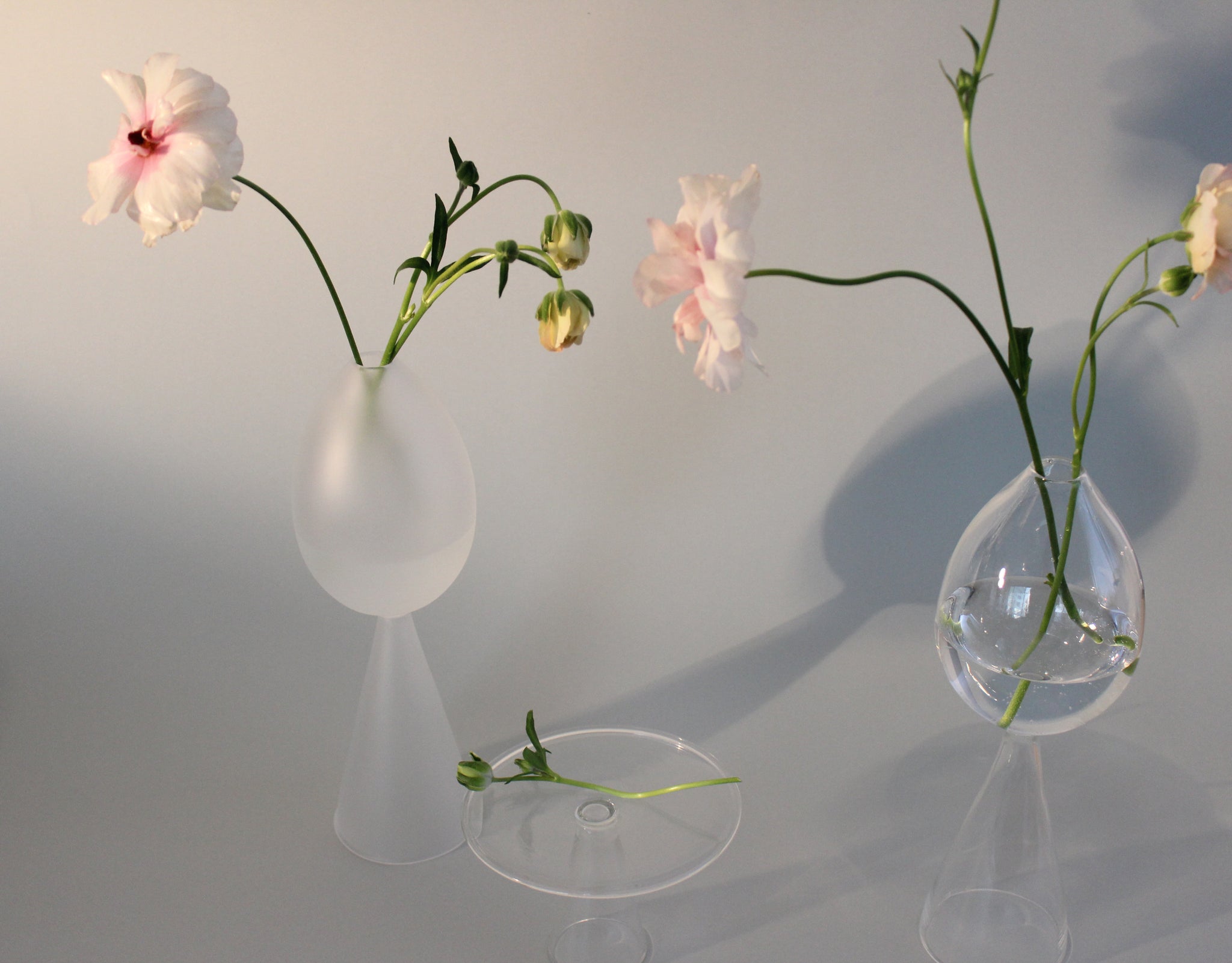 clear b Bud Vase