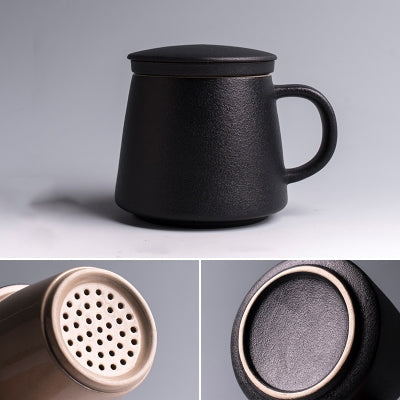 Ceramic Tea Mug with Filter