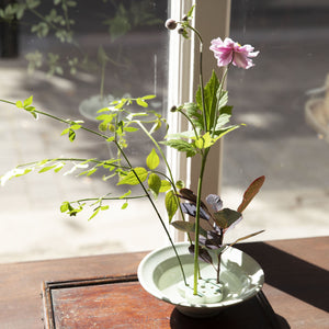 Easy Ikebana Flower Bowl