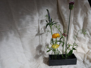 Easy Ikebana flower Vase - Rectangular