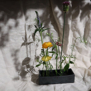 Easy Ikebana flower Vase - Rectangular