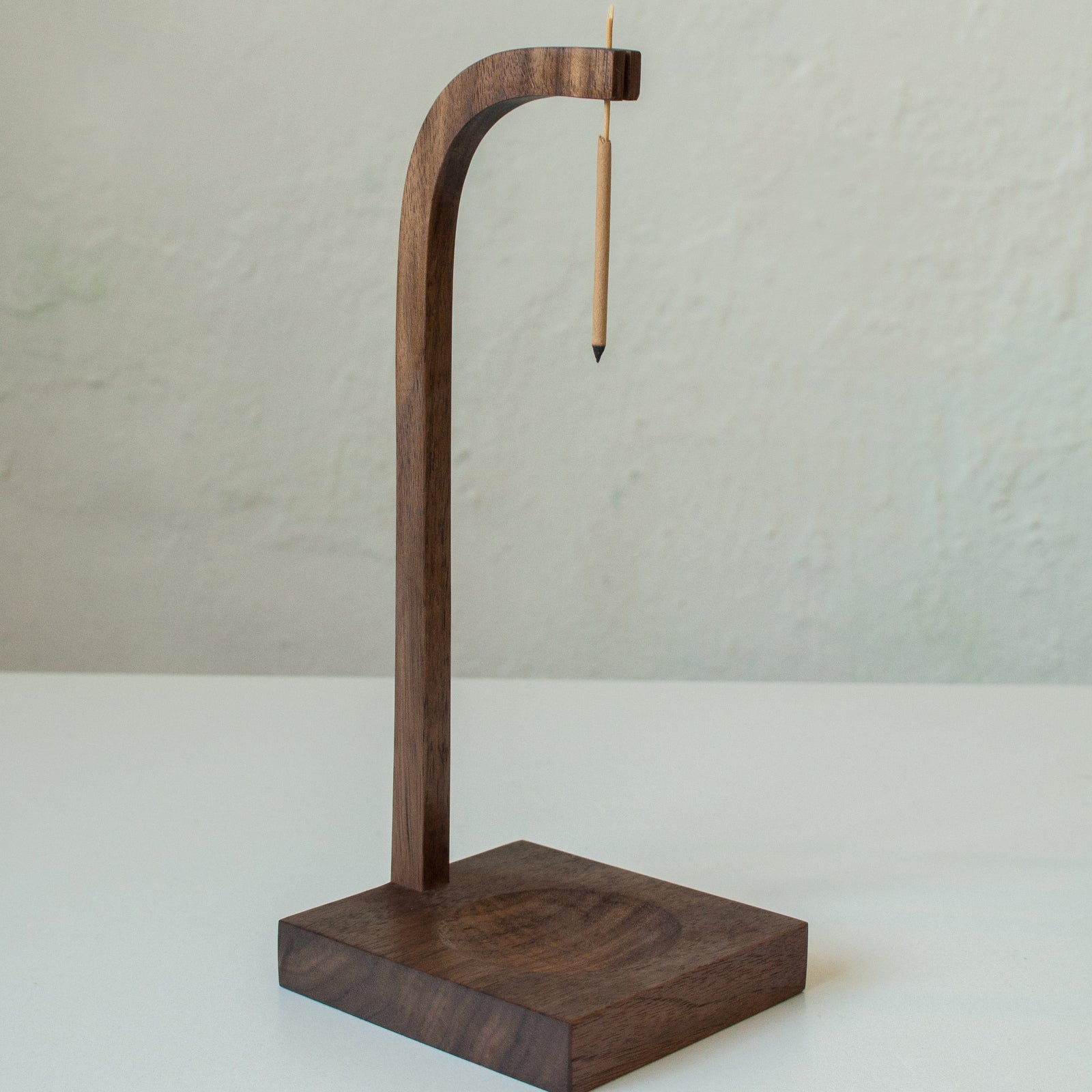 Walnut Incense Holder